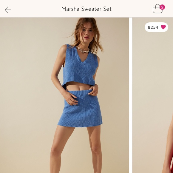 Free People Marsha Sweater Set - Picture 2 of 2